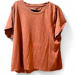 J. Crew Burnt Orange Short Sleeve Tee